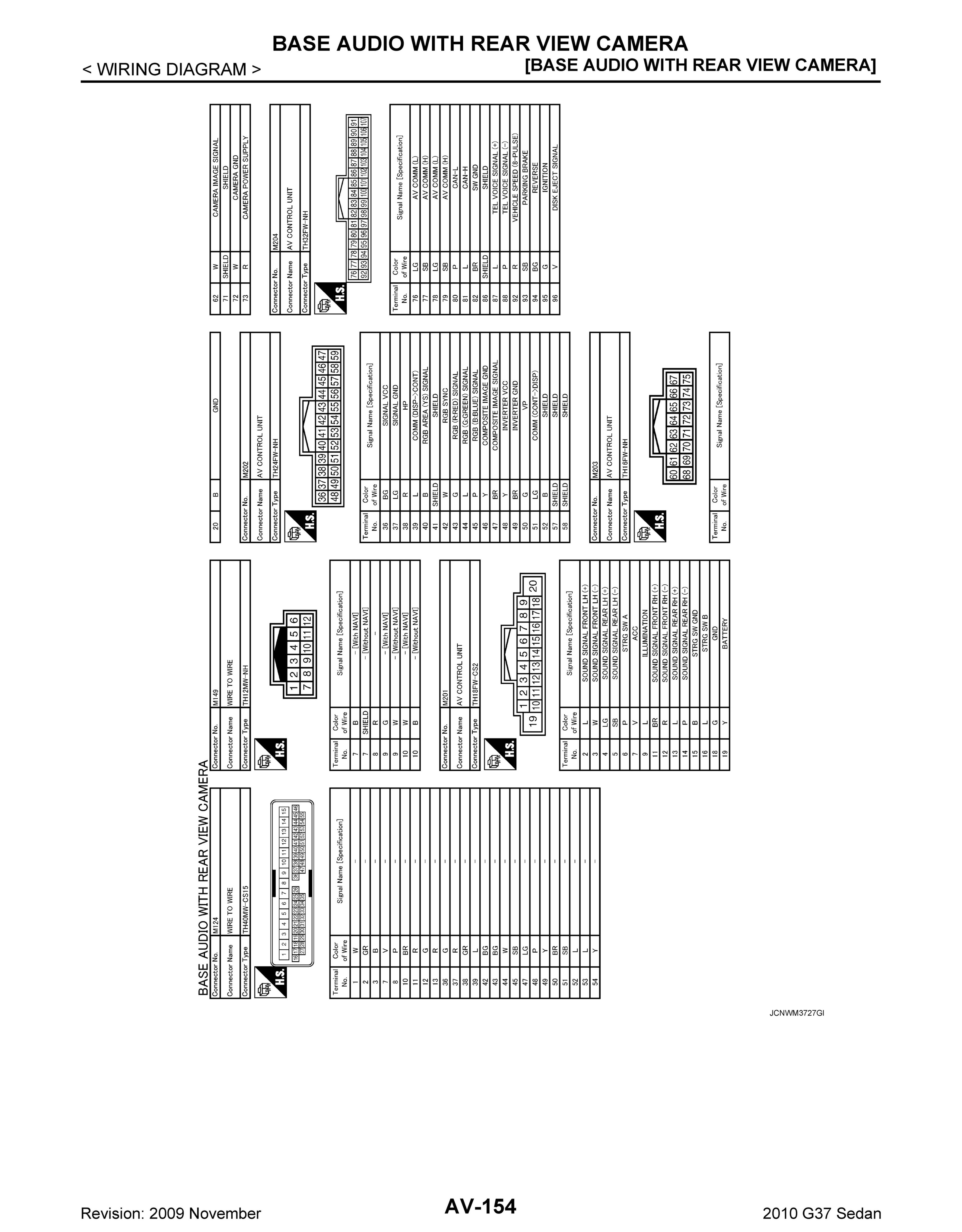 2011 radio harness diagram(s) - MyG37  Wiring Diagram For Radio 760835    MyG37