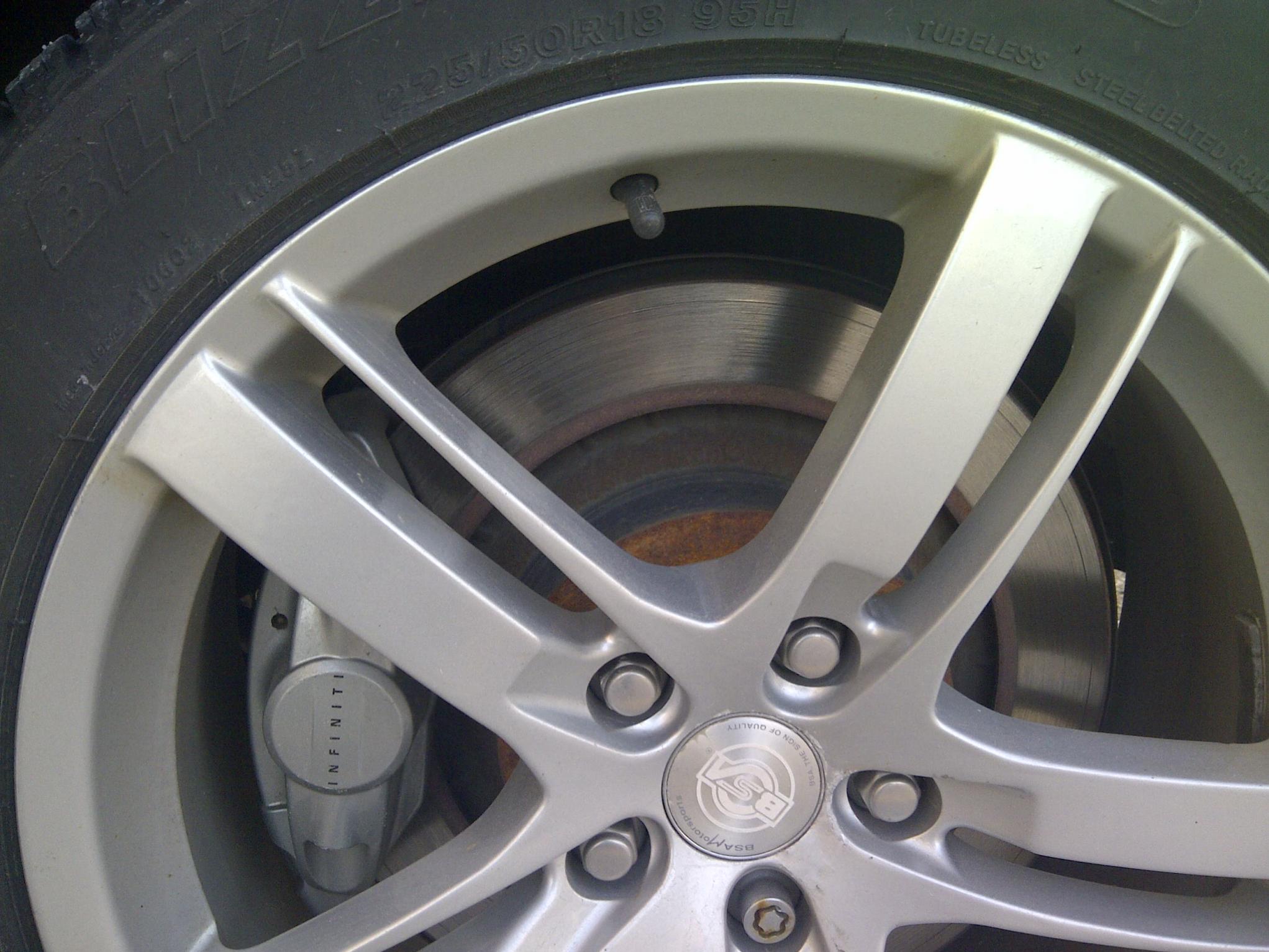 Car Rotor Rust