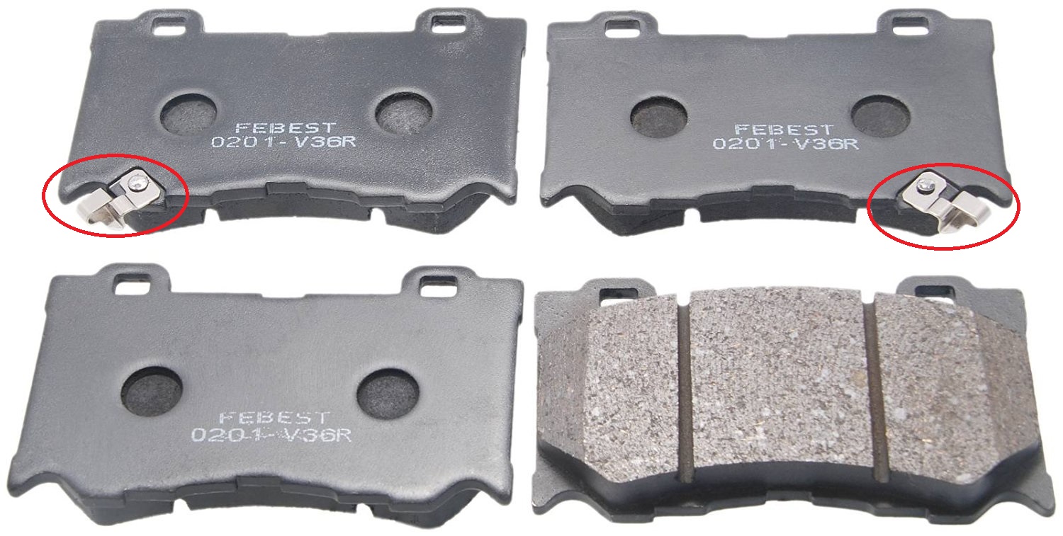 Help What are these brake pad clips for?! - MyG37