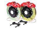 Performance brakes, pads &amp; rotors for your Infiniti G37-brembo-gt-series-cross-drilled-red-brake-kit-6-piston-caliper-2-piece-rotor.jpg