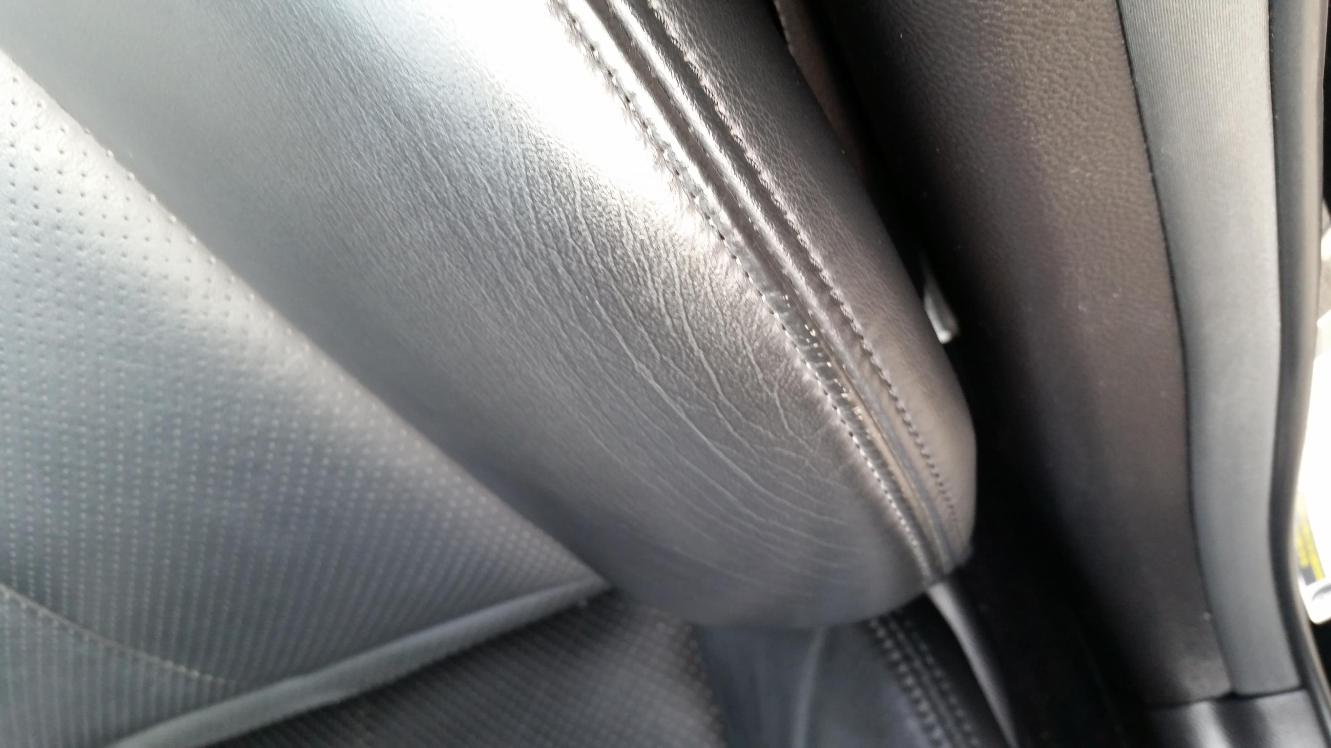Help Leather dent/deep crease MyG37
