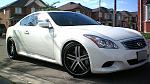 Pearl White Infiniti G37s - Many Upgrades - Only 64k km's - ONTARIO CAR.-g37-lowered1.jpg