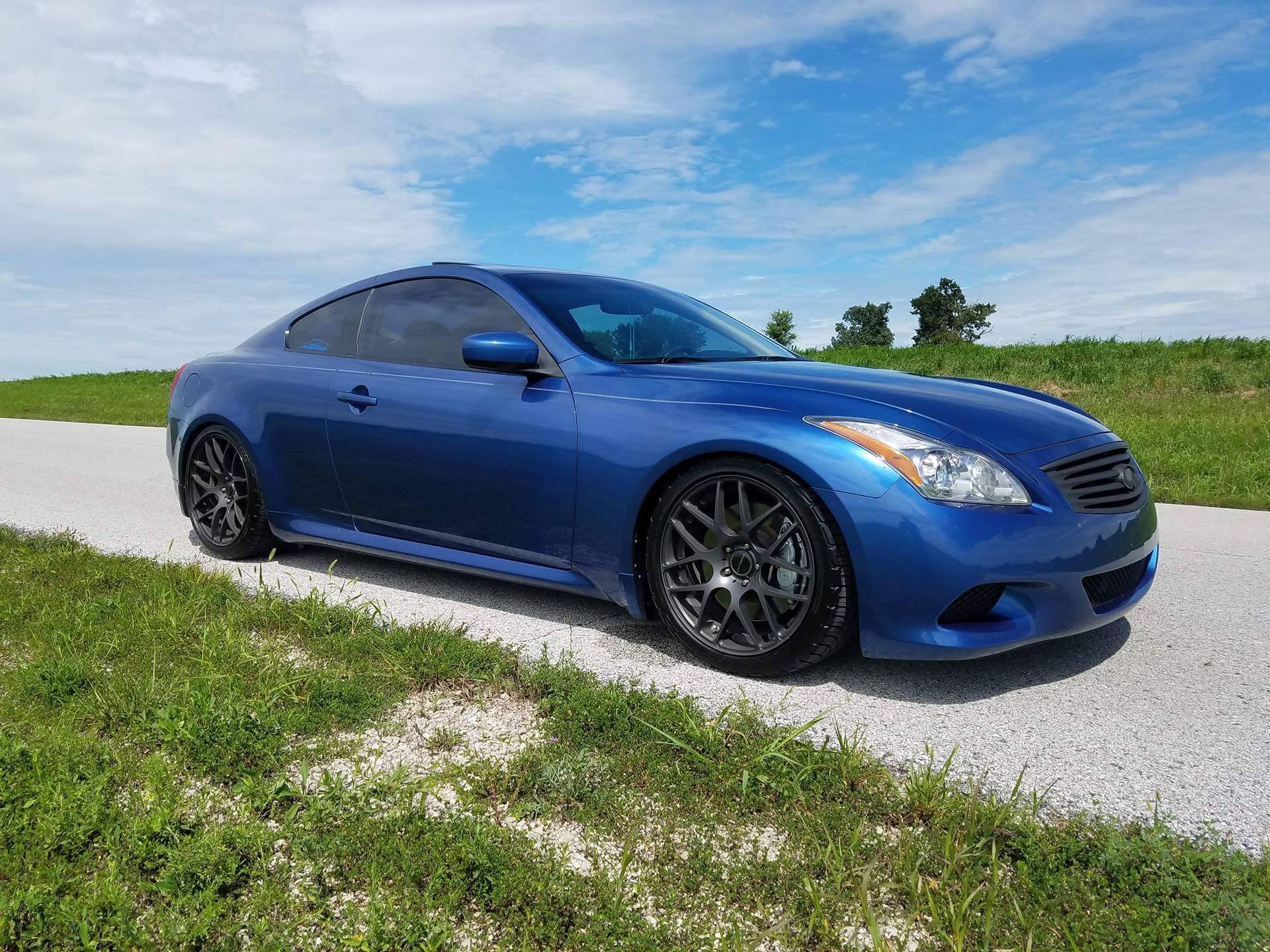 Infiniti G37 Sport Coupe Athens Blue 5AT- Many upgrades. 