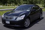 2009 Infiniti G37X S Sedan-front-angle-1.jpg