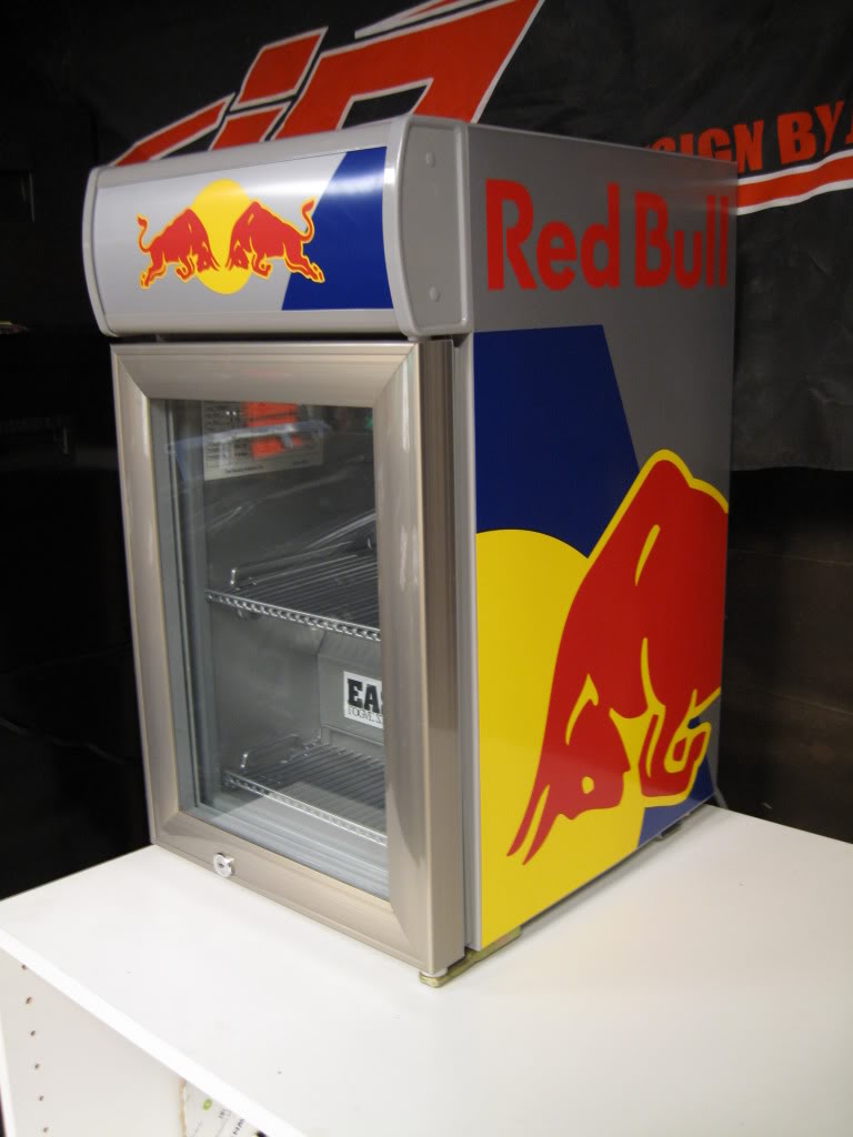Red Bull Mini Fridge Refrigerator 