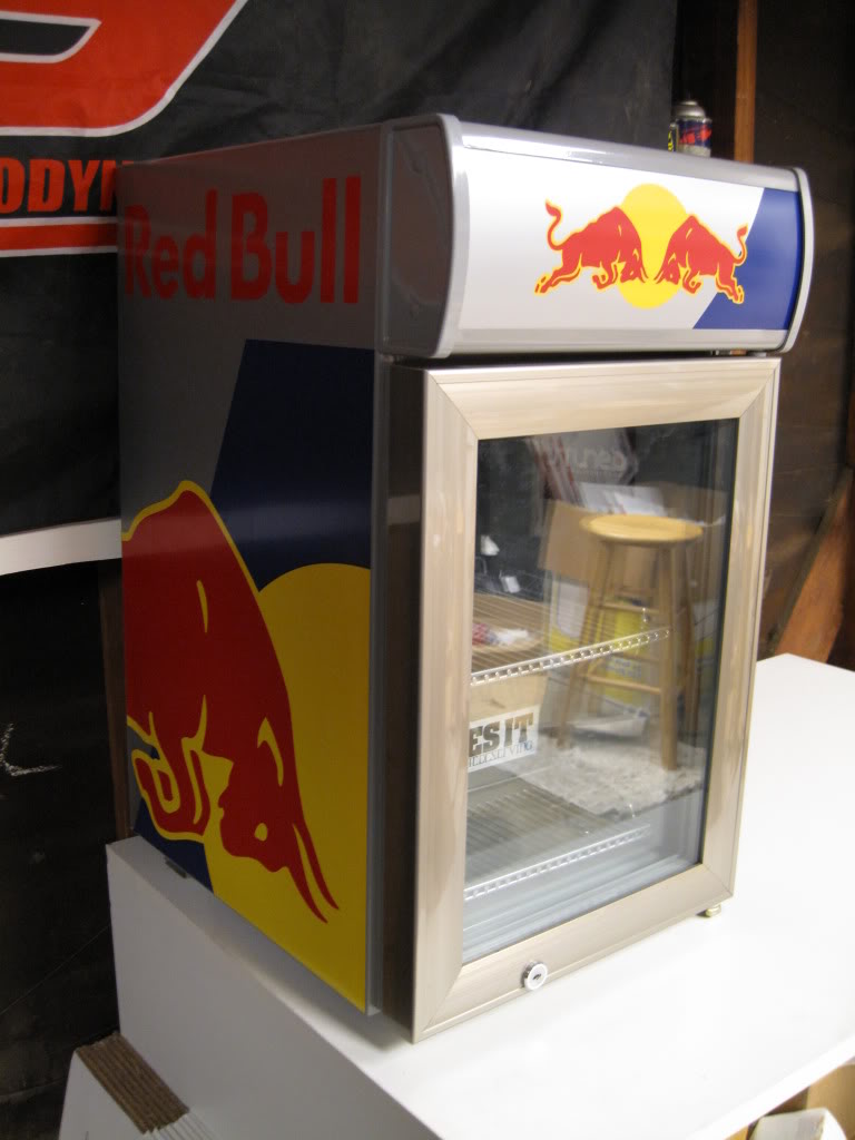 For Sale Red Bull Mini Fridge Refrigerator MyG37