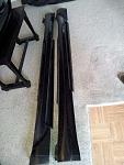 "Black" OEM G37 coupe Front Sport Bumper/ side skirt for sale-20140527_160953.jpg