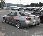 Silver Volk SF Challenge 19x9.5/10.5 +28/23 &amp; AME TM02 19x9.5/10.5 +22 SoCal-car-photo-2000-nissan-skyline-gtr-19x9-5-volk-racing-sf-challenge-wheels-15-offset.jpg