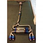 Custom Amuse Titanium Quad Tip Exhaust with Amuse R1 Silent Front Pipe-amused.jpg