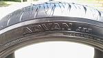 Yokohama ADVAN a83a All-Season tires 225/45/19 (3 available) (original equipped)-imag0114.jpg