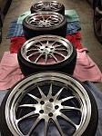 Rare custom ordered Work Genosis 20" Wheels - HS201 - custom full polished-image.jpg