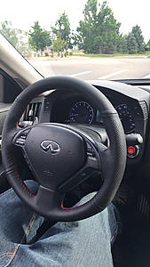 Rewrapped Steering Wheel (Black Leather/Perforated/Red Contrast Stitching)-photo390.jpg