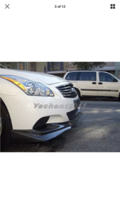 Infiniti G37 Coupe Carbon Fiber Sport Bumper LIP-img_6684.png