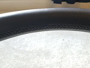 FS: Rewrapped steering wheel. Black leather / Black stitching-2018-07-31-18.49.12.jpg