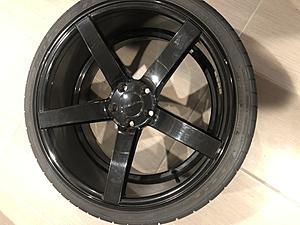 20in Vossen CV3 Wheels Powder Coated Gloss Black w/Nitto NT555 Tires-img_7379.jpg