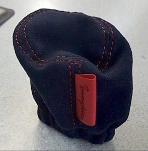 Brand New Official JDM Tommy Kaira Kaira Hebi Suede Shift Knob cover Red stitch-ddf56861-39bd-4344-87c5-fe4181c20906.jpeg