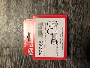 2 new in original box sets of SPC Camber and Toe Bolts model number 72265-8fad02c8-c27d-4157-8a1e-c52ccdd97a2c.jpeg