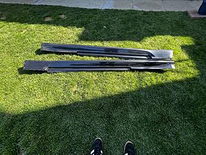 OEM IPL side skirts; Blue slate (k52). (Local pickup only; Milwaukee, Wisconsin)-9569ca0a-7ba7-4fff-b830-d15eb2fd7dc3.jpeg